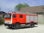 Tanklschfahrzeug Renault S 170 Aufbau Vanassche der Feuerwehr Ath, Aufnahme am 21.04.2007