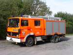Tanklöschfahrzeug Renault S 150 Aufbau Vanassche der Feuerwehr Ieper LZ Dikkebus, Aufnahme am 30.09.2006 