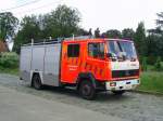 Tanklöschfahrzeug Mercedes-Benz 1117F Aufbau Rosenbauer Belgium der Feuerwehr Berlaar, Aufnahme am 07.07.2007
