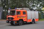 Tanklöschfahrzeug MAN 12.232F Aufbau Rosenbauer Belgium der Feuerwehr Stekene, Aufnahme am 17.09.2011