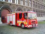 Tanklöschfahrzeug Dennis Rapier Aufbau Somati (Umbau Fire Technics) der BF Antwerpen, aufgenommen am alte Hafenwache 