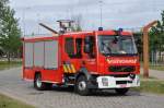 Gerätewagen Volvo FL 12.280 Aufbau Plastisol & Fire Technics der Feuerwehr Vilvoorde, Aufnahme am 28.05.2011