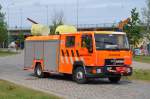 Gerätewagen MAN 10.153 F Aufbau Rosenbauer Belgium der Feuerwehr Vilvoorde, Aufnahme am 28.05.2011