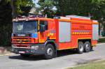 GTLF 12000 Scania 114G 300 6x2*4 Aufbau Vanassche der Feuerwehr Zaventem, Aufnahme am 28.05.2011