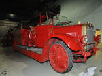 Ein alter Feuerwehrwagen von Mercedes-Benz im Technikmuseum Helsingør (20.11.2010)