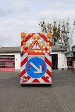 Feuerwehr Altenstadt (Hessen) VSA Anhänger am 14.03.20 bei einen Fototermin 