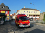 Feuerwehr Babenhausen Mercedes Benz Sprinter ELW1 (Florian Babenhausen 1-11) am 29.10.16 auf Einsatzfahrt zur Jahresabschlussübung 