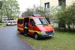 Feuerwehr Rodenbach Mercedes Benz Sprinter ELW am 20.10.19 bei einer Alarmübung 
