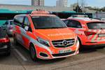 BF Frankfurt Mercedes Benz V-Klasse ELW B-Dienst am 26.10.19 bei der Herbstabschlussübung der Jugendfeuerwehr Frankfurt am Main 