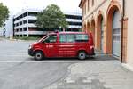 BASF Werksfeuerwehr VW T5 ELW am 18.08.21 in Ludwigshafen