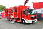 Feuerwehr Pfungstadt mit dem MAN TGM ELW2 des Landkreis Darmstadt Dieburg am 09.07.22 beim Kreisfeuerwehrtag der Feuerwehr Münster