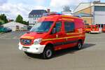 Feuerwehr Hanau Mercedes Benz Sprinter ELW (Florian Hanau 1-11-1) am 06.05.23 bei einem Fototermin