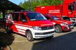 BF Ludwigshafen VW T6 ELW und Audi Q3 KdoW A-Dienst am 24.09.23 beim Tag der offenen Tür an der Wache Nord