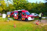 Feuerwehr Mörfelden Mercedes Benz Sprinter ELW Waldbrandübung am 30.09.23 in Groß Gerau