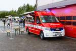 Neuer MAN TGE ELW (Florian Schl�chtern 11-11-1) der Feuerwehr Schl�chtern am 22.08.26 bei der Polizeischau