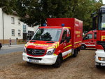 Feuerwehr Kriftel Mercedes Benz Sprinter GW am 17.09.16 beim Katastrophenschutztag des Main Taunus Kreis in Hochheim am Main