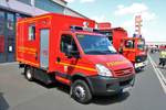 Feuerwehr Hanau IVECO Daily GW-Mess (Florian Hanau 1-70-1) am 03.06.18 beim Tag der offenen Tür im Gefahrenabwehrzentrum Hanau 