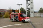 Feuerwehr Weinheim Stadt IVECO Daily GW LE/VS am 30.10.21 bei einen Fototermin