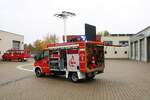 Feuerwehr Weinheim Stadt IVECO Daily GW LE/VS am 30.10.21 bei einen Fototermin
