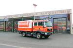 Feuerwehr Kleinostheim MAN TGM V-LKW (Florian Kleinostheim 56/1) am 02.04.22 bei einen Fototermin
