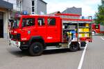 Feuerwehr Lollar Mercedes Benz GW-G (Florian Lollar 1/55) am 26.07.25 bei einen Fototermin.