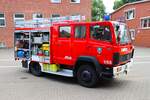 Feuerwehr Lollar Mercedes Benz GW-G (Florian Lollar 1/55) am 26.07.25 bei einen Fototermin.