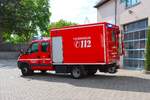 IVECO Daily 65C14 Magirus GW-IuK (Florian Darmstadt 1-14-1) Feuerwehr Darmstadt Eberstadt am 30.05.26 bei einen Fototermin.
