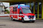 Feuerwehr R�sselsheim Bauschheim/Kreis Gro� Gerau Mercedes Benz Sprinter 519 CDI WAS GW-Mess (Florian Kreis Gro� Gerau 72) am 25.08.26 bei einen Fototermin.