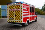 Feuerwehr R�sselsheim Bauschheim/Kreis Gro� Gerau Mercedes Benz Sprinter 519 CDI WAS GW-Mess (Florian Kreis Gro� Gerau 72) am 25.08.26 bei einen Fototermin.