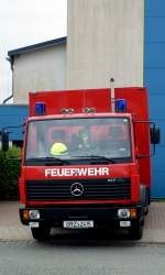 Feuerwehrfahrzeug Gertewagen Atemschutz Strahlenschutz GW-AS der Freiwillige Feuerwehr Zeulenroda.