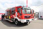 MAN TGM Ziegler HLF20/16  am 18.05.19 auf der RettMobil in Fulda