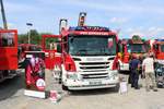 Feuerwehr Darmstadt Scania HLF20 am 26.05.19 beim Kreisfeuerwehrtag in Michelstadt (Odenwald)
