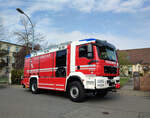 Hilfeleistungslöschgruppenfahrzeug HLF 20 der Freiwillige Feuerwehr Zeulenroda. Foto 01.05.22