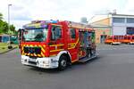 Feuerwehr Hanau MAN TGM HLF20/16 (Florian Hanau 1-46-1) am 06.05.23 bei einem Fototermin