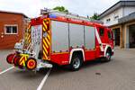 Feuerwehr Lollar Mercedes Benz Atego HLF20/16 (Florian Lollar 1/46) am 26.07.25 bei einen Fototermin. Danke für das tolle Shooting