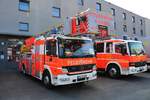 Feuerwehr Kassel Mercedes Benz Atego DLK 23/12 am 25.08.19 beim Tag der offenen Tür
