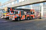 BF Frankfurt am Main Mercedes Benz Atego DLK 23/12 am 10.12.21 an der BLW1