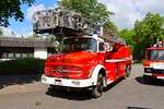 Mercedes Benz Drehleiter bei der Übergabe zur neuen Drehleiter am 28.06.25 in Nidderau