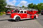 Magirus Deutz Drehleiter bei der Übergabe zur neuen Drehleiter am 28.06.25 in Nidderau
