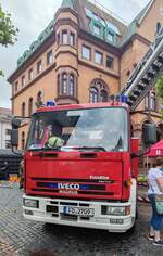 =DLK der Feuerwehr H�nfeld, gesehen beim Tag des Blaulichts 2026 in H�nfeld.