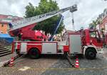 =DLK der Feuerwehr H�nfeld, gesehen beim Tag des Blaulichts 2026 in H�nfeld.