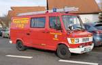 =MB T 1 Modell 310 der Feuerwehr WALDBERG eingesetzt beim Adventsmarkt in Langenleiten, 11-2019