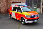 VW Werkfeuerwehr Baunatal VW T6 KLF (Florian VW 01/20-2) am 18.04.26 beim Blaulichttag in Henschel Museum Kassel