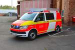 VW Werkfeuerwehr Baunatal VW T6 KLF (Florian VW 01/20-2) am 18.04.26 beim Blaulichttag in Henschel Museum Kassel