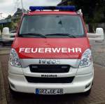 Kleinlöschfahrzeug KLF Iveco der Freiwillige Feuerwehr Großebersdorf.