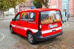 Feuerwehr Frankfurt VW Caddy am 28.09.24 beim Tag des Selbstschutzes in Frankfurt Innenstadt