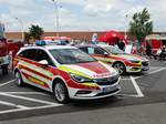 Opel Astra der Werksfeuerwehr am 16.06.17 auf dem Hessentag in Rüsselsheim 