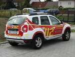 Feuerwehr Karlstein Dacia Duster KdoW (Florian Karlstein 10/1) beim Tag der offenen Tür am 24.09.17