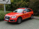 Main Taunus Kreis Audi Q3 KdoW am 07.10.17 in Kriftel bei einer Katastrophenschutzübung an einer Berufsschule 
