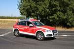 Werkfeuerwehr Infraserv Höchst Audi Q3 KdoW am 05.08.18 beim Tag der Offenen Tür der Feuerwehr Hofheim am Taunus zur 150 Jahre Feier
